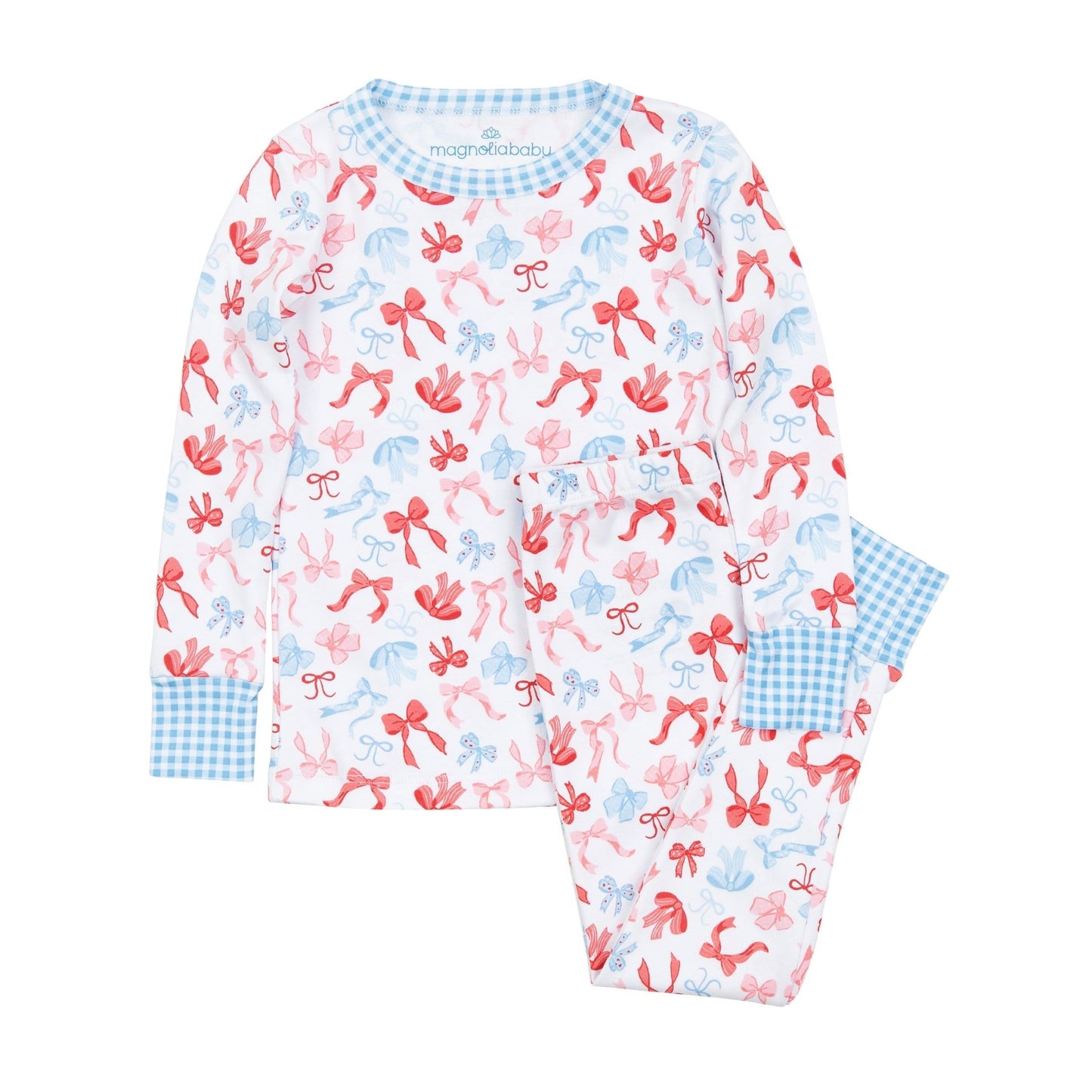 Star Spangled Darling Long Pajamas - Magnolia BabyLong Pajamas