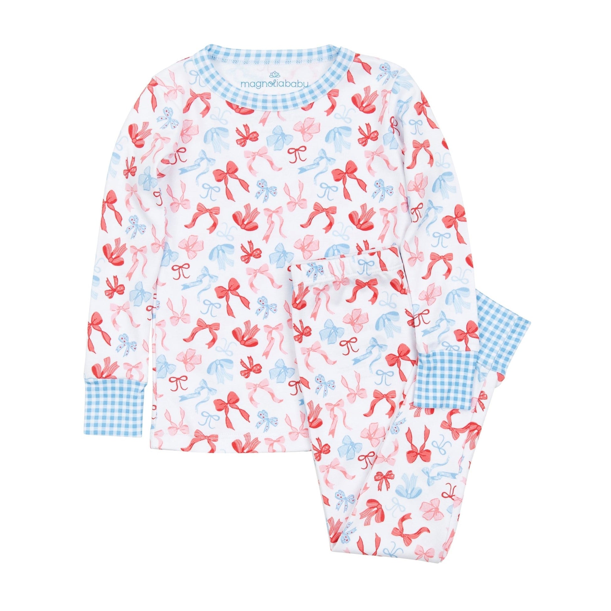 Star Spangled Darling Long Pajamas - Magnolia BabyLong Pajamas