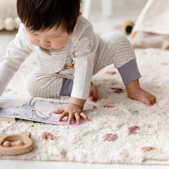Storytime Joggers - Dusky Heather - Magnolia BabyBottoms