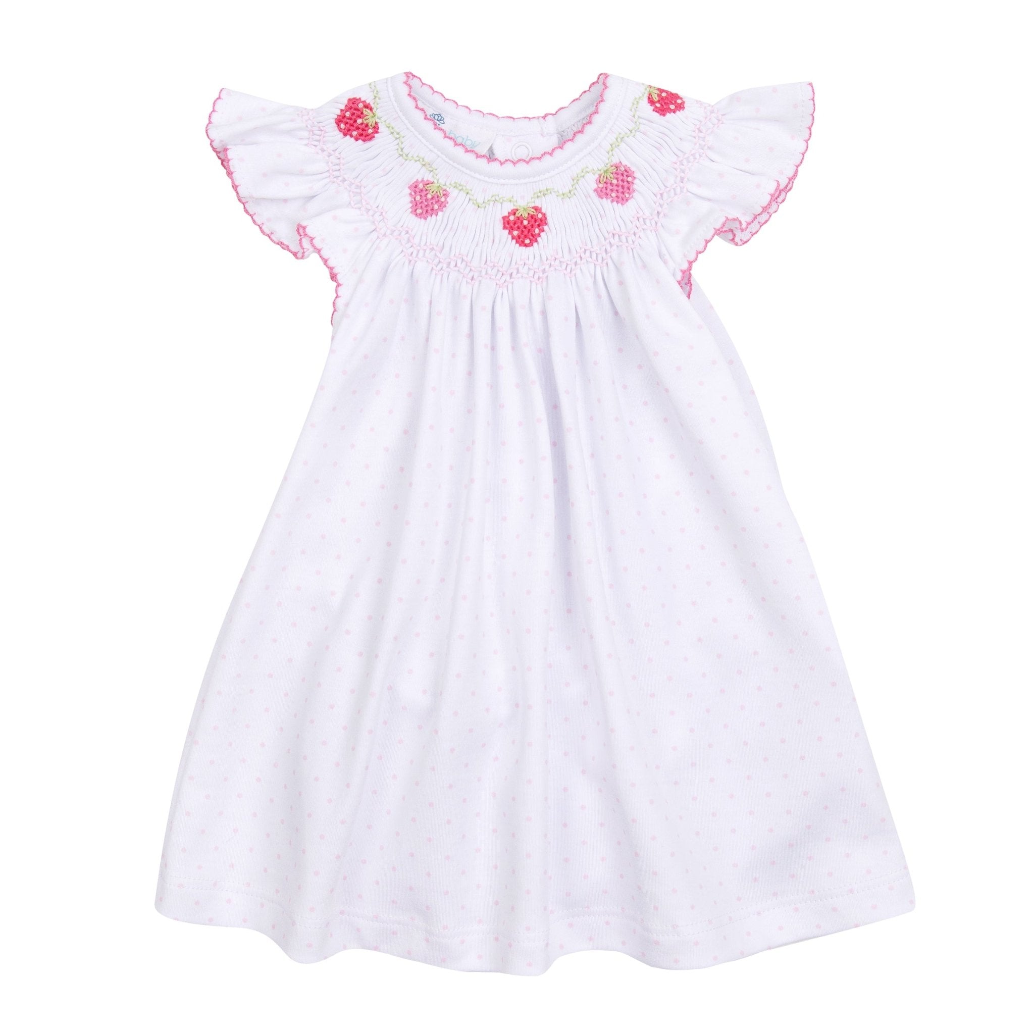 Strawberry Patch Bishop Dress - Magnolia BabyDress