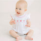Strawberry Patch Smocked Bubble - Magnolia BabyBubble
