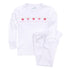 Strawberry Patch Smocked Long Pajamas - Magnolia BabyLong Pajamas