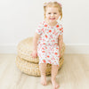 Strawberry Treats Toddler Short Sleeve Nightdress - Magnolia BabyNightdress