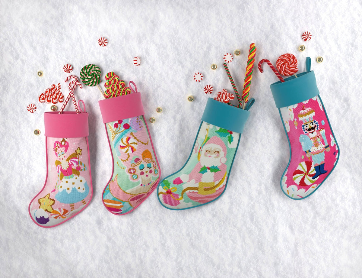 Peking Handicraft_Sugar Plum Embroidered Stocking_2