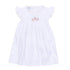 Summer Peaches Embroidered Dress - Magnolia BabyDress
