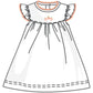 Summer Peaches Embroidered Dress - Magnolia BabyDress