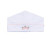Summer Peaches Embroidered Hat - Magnolia BabyHat