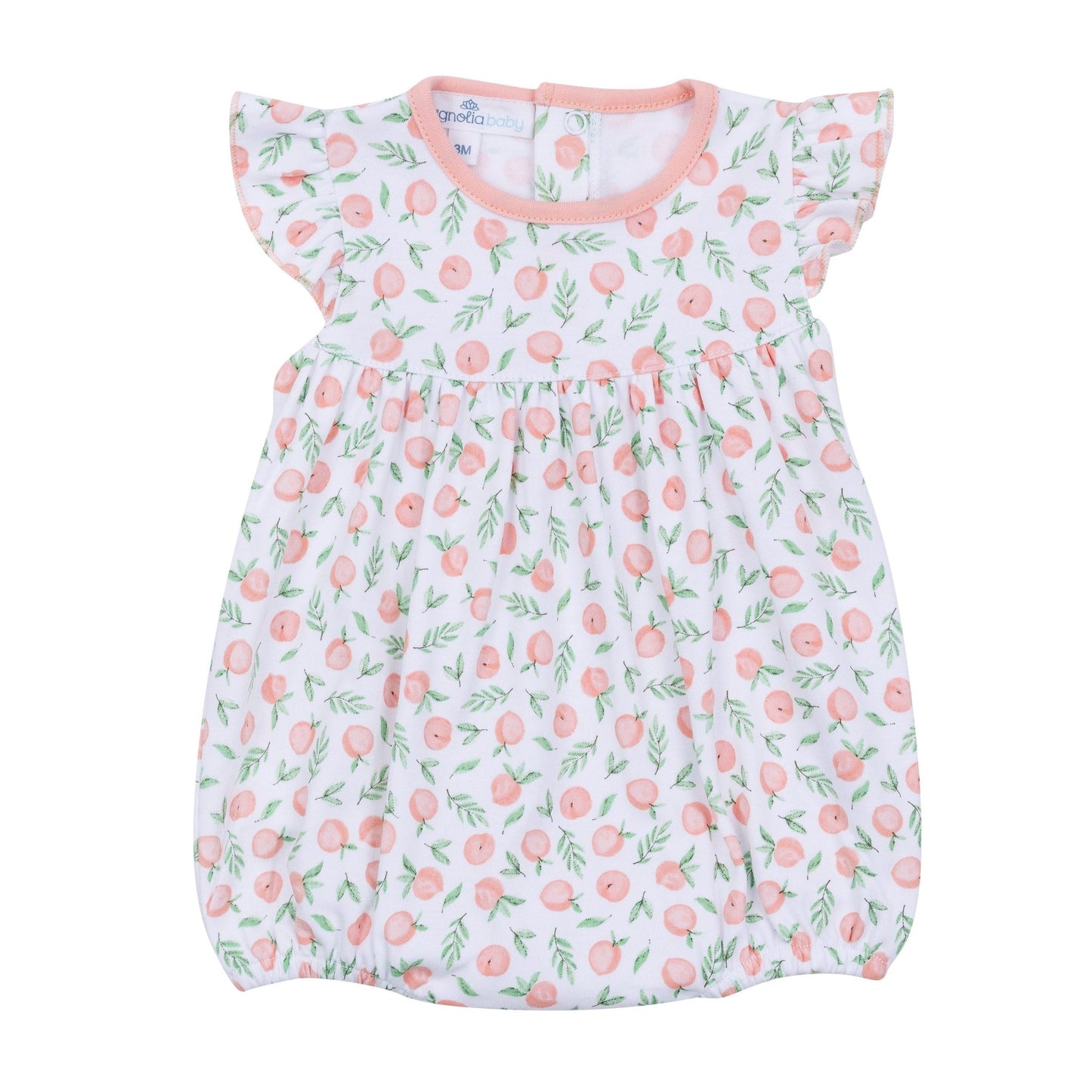Summer Peaches Print Bubble - Magnolia BabyBubble