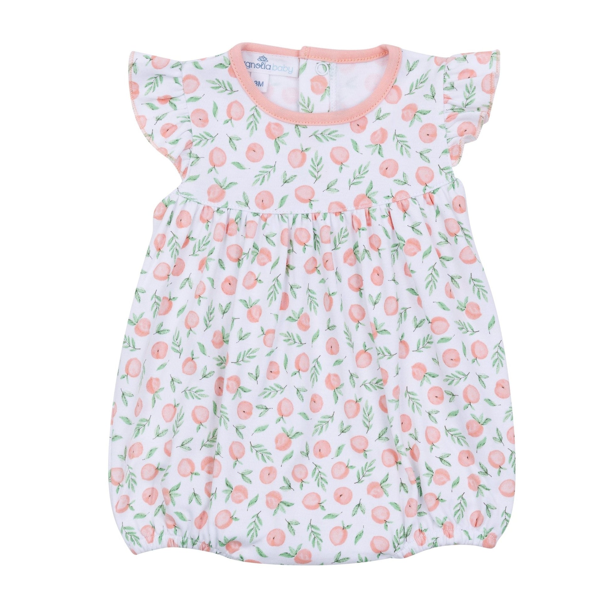 Summer Peaches Print Bubble - Magnolia BabyBubble