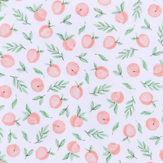Summer Peaches Print Dress - Magnolia BabyDress