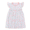 Summer Peaches Print Dress - Magnolia BabyDress