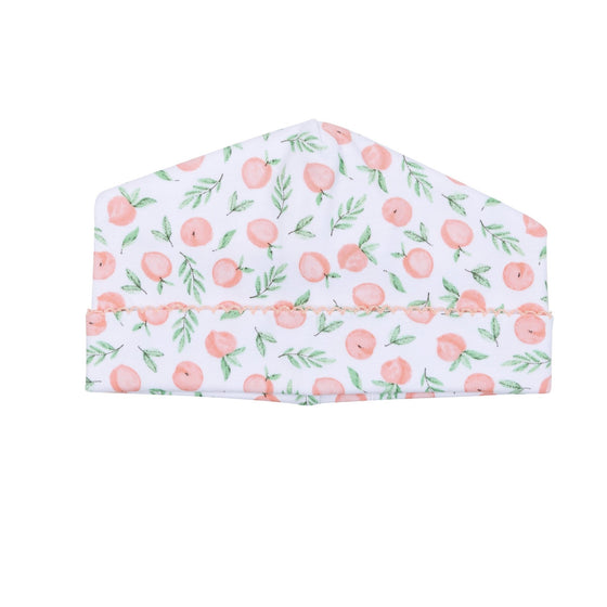 Summer Peaches Print Hat - Magnolia BabyHat
