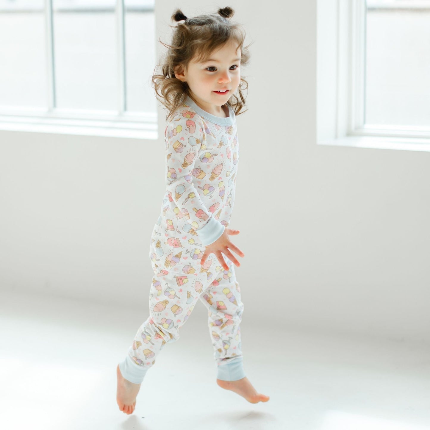 Sundae Funday Long Pajamas - Magnolia BabyLong Pajamas