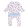 Sundae Funday Ruffle Zip Footie - Magnolia BabyFootie