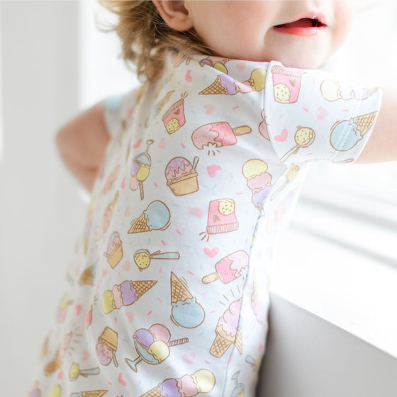 Sundae Funday Short Pajamas - Magnolia BabyShort Pajamas
