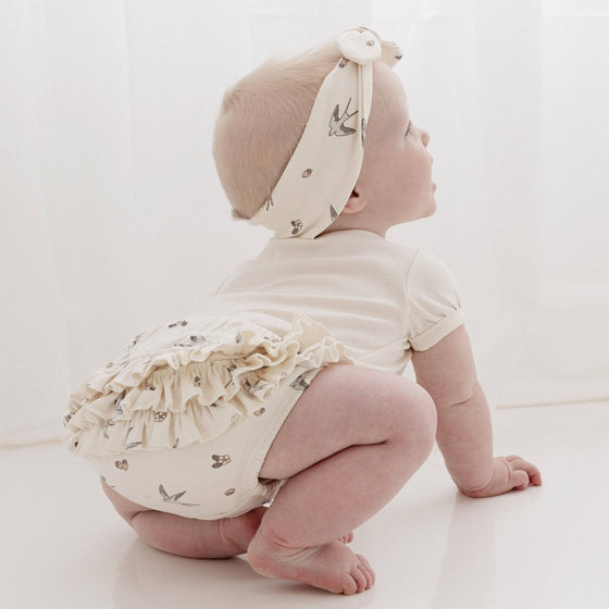 Swallow Ruffle Bloomers - Magnolia BabyDiaper Cover