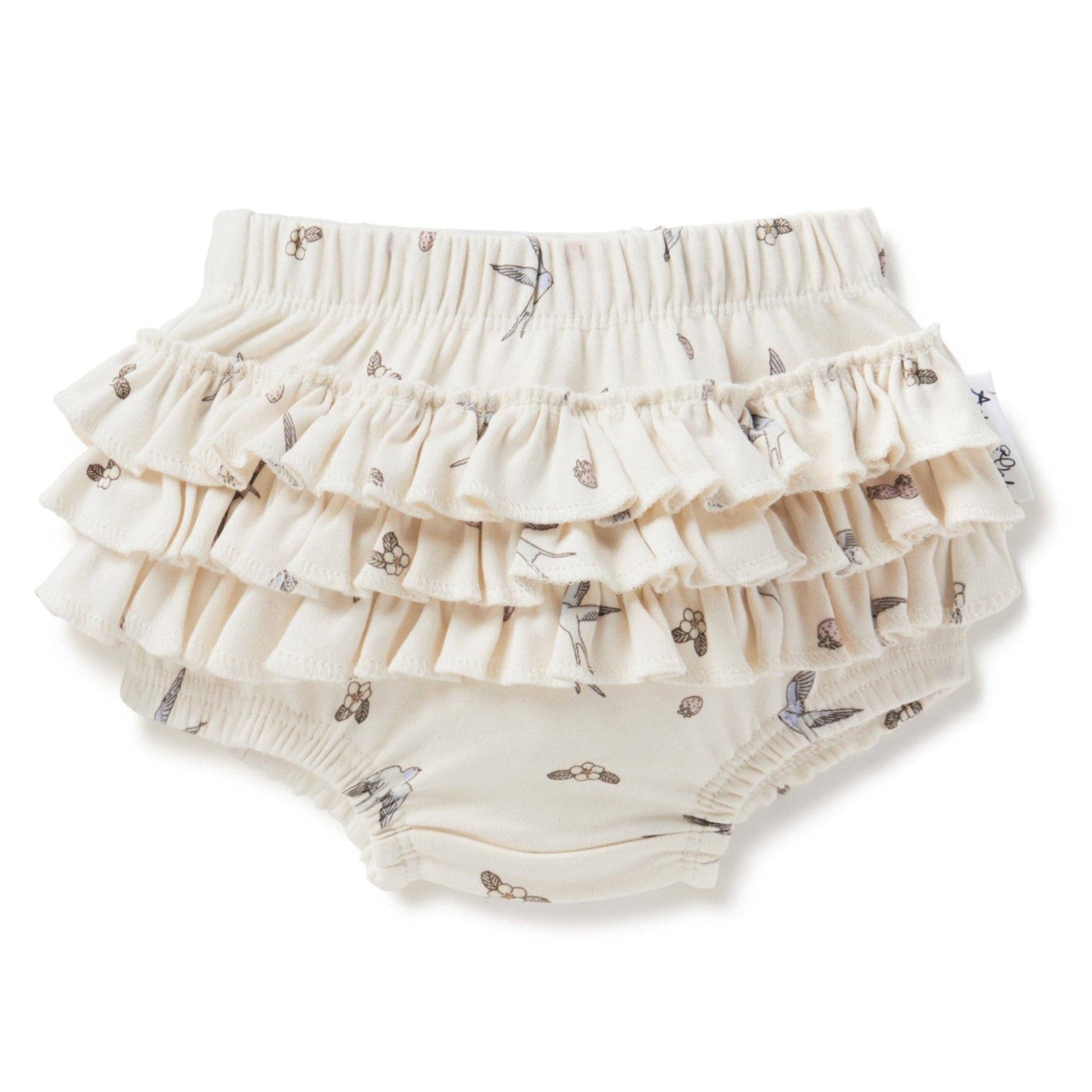 Swallow Ruffle Bloomers - Magnolia BabyDiaper Cover