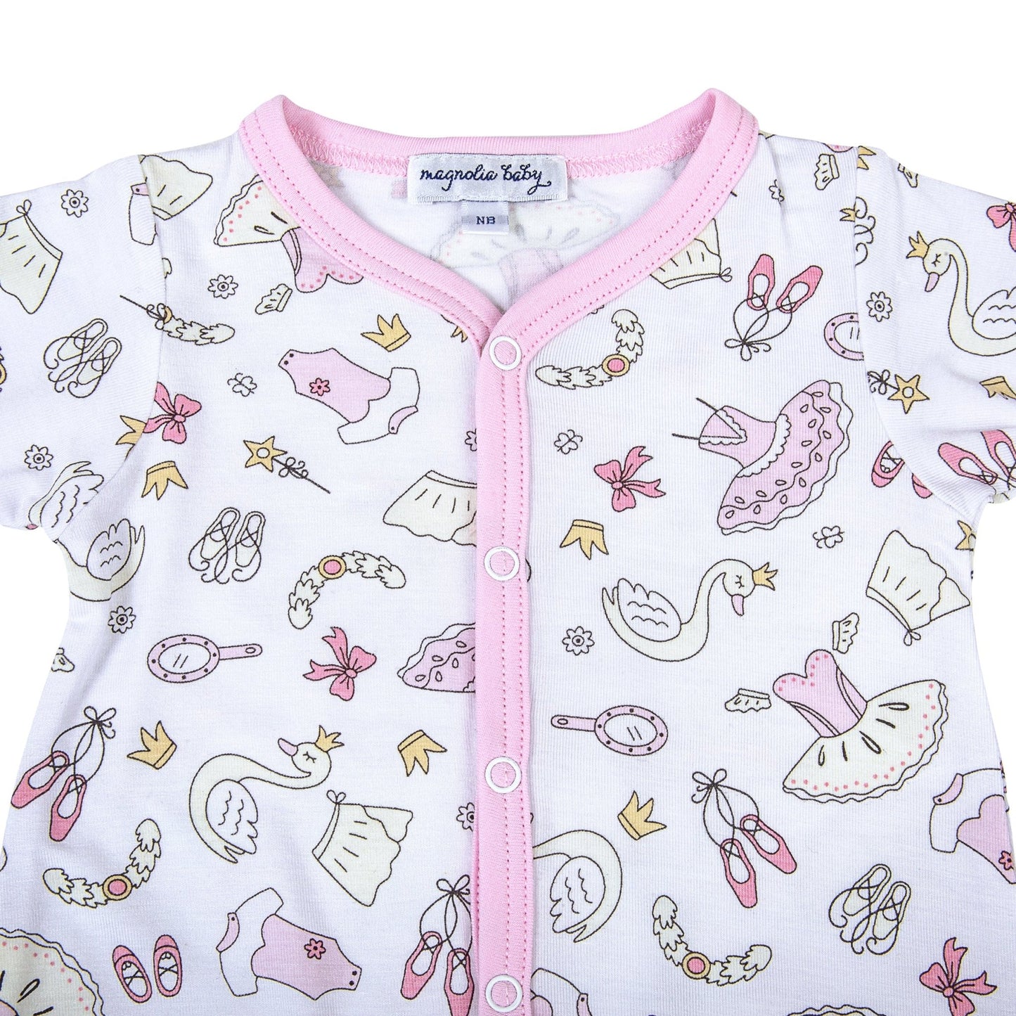 Swan Lake Playsuit - Magnolia BabyPlaysuit