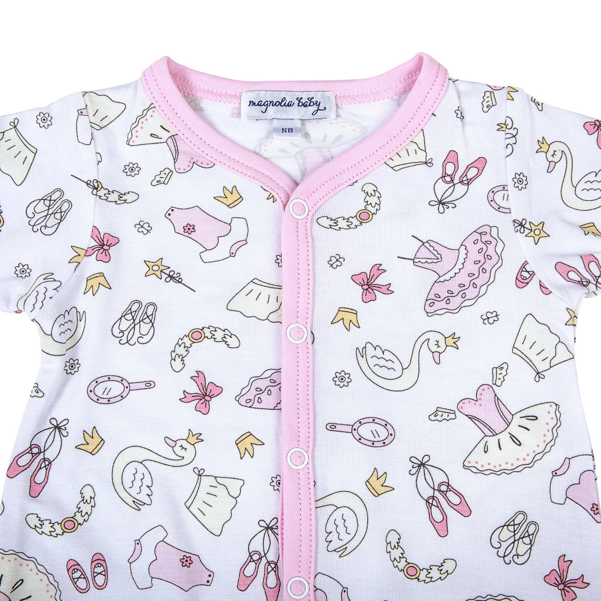 Swan Lake Playsuit - Magnolia BabyPlaysuit