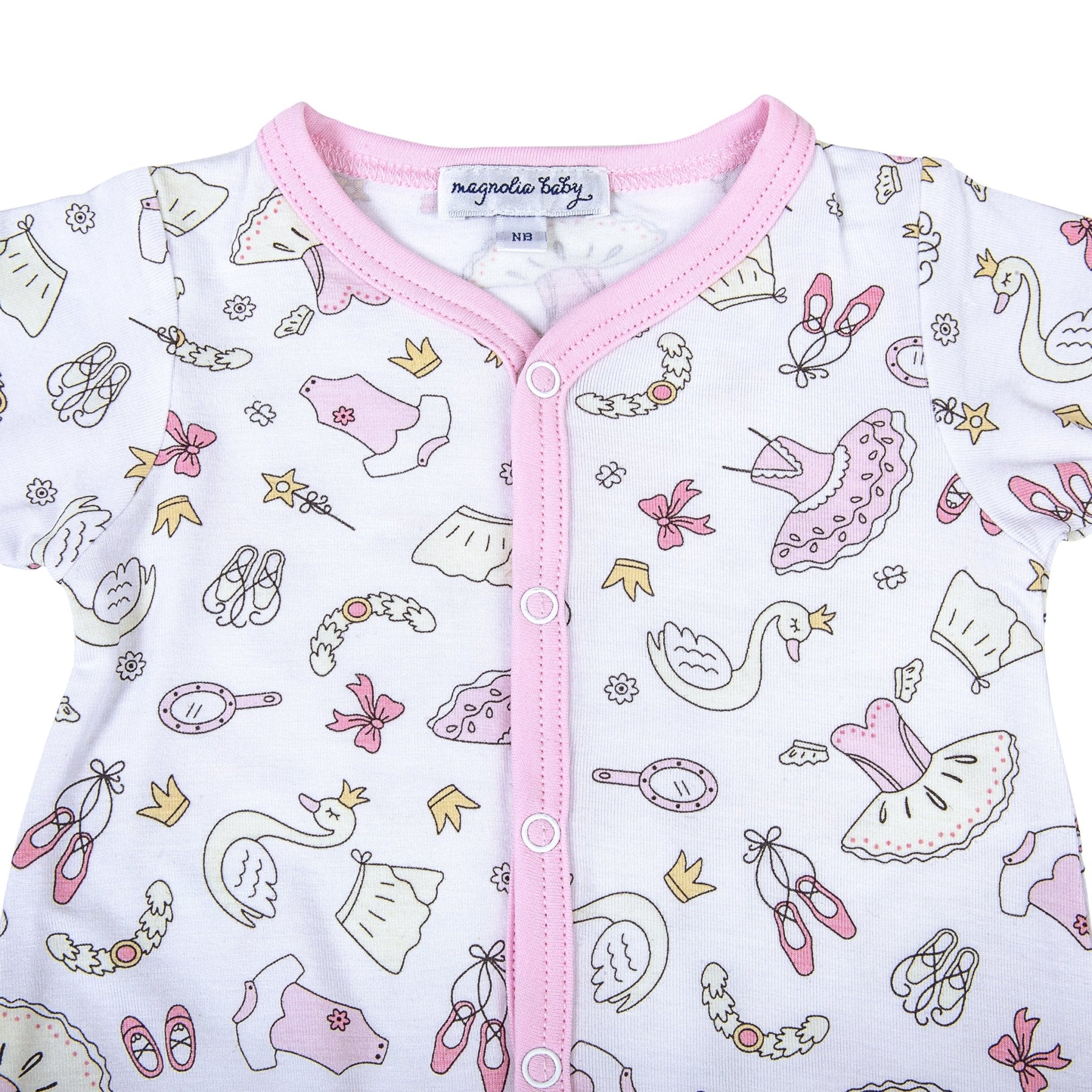 Swan Lake Playsuit - Magnolia BabyPlaysuit