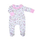 Swan Lake Zip Footie - Magnolia BabyFootie
