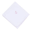 Swan Serenade Embroidered Receiving Blanket - Magnolia BabyReceiving Blanket