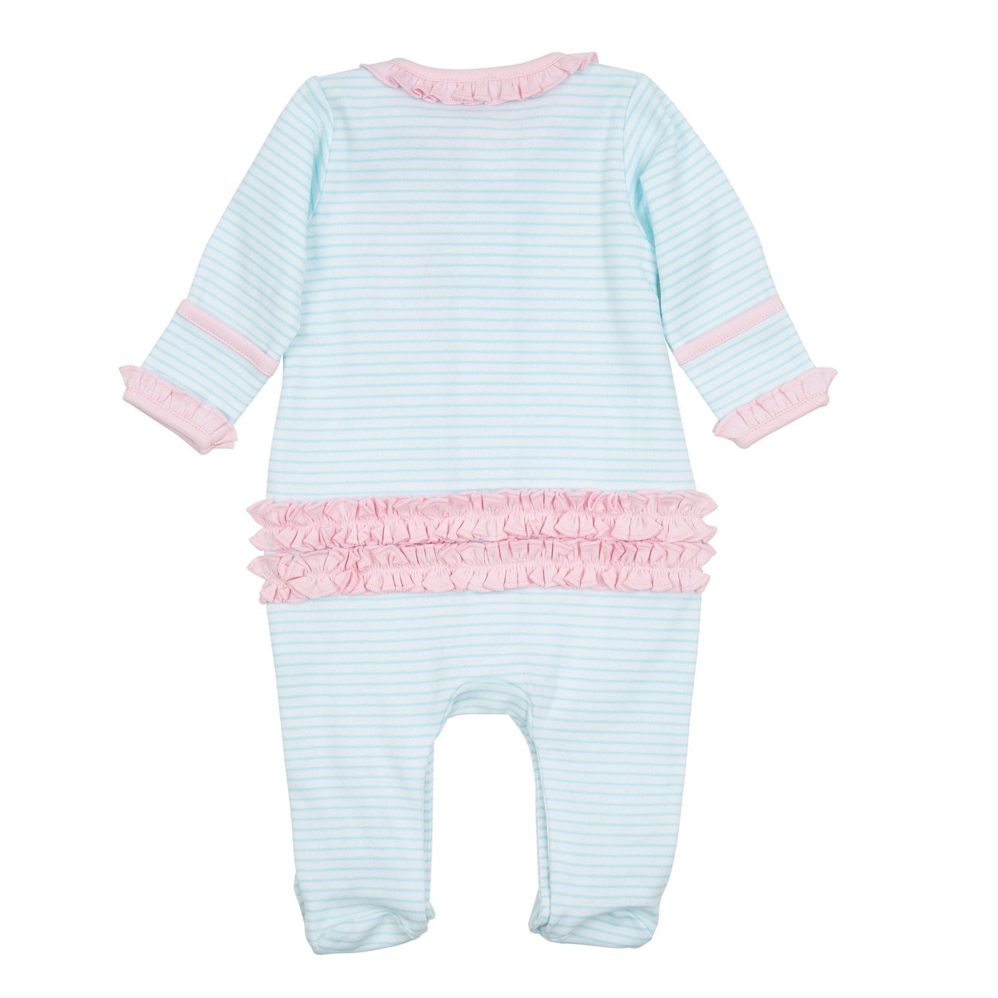 Sweet Bubbles Applique Footie - Magnolia BabyFootie