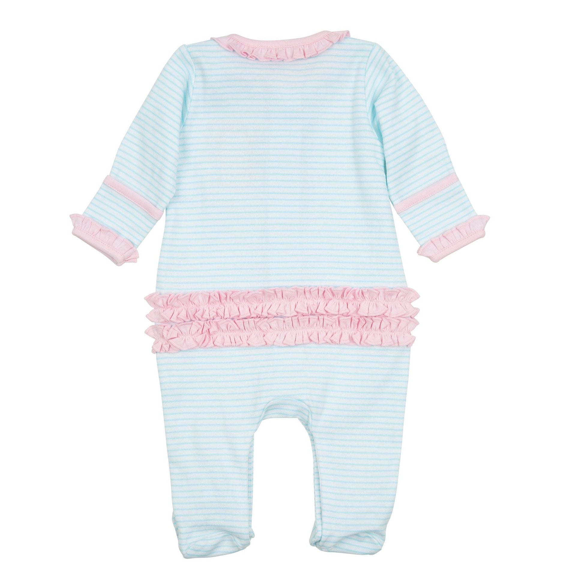 Sweet Bubbles Applique Footie - Magnolia BabyFootie