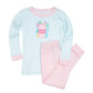 Sweet Bubbles Applique Long Pajamas - Magnolia BabyLong Pajamas