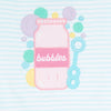 Sweet Bubbles Applique Long Pajamas - Magnolia BabyLong Pajamas