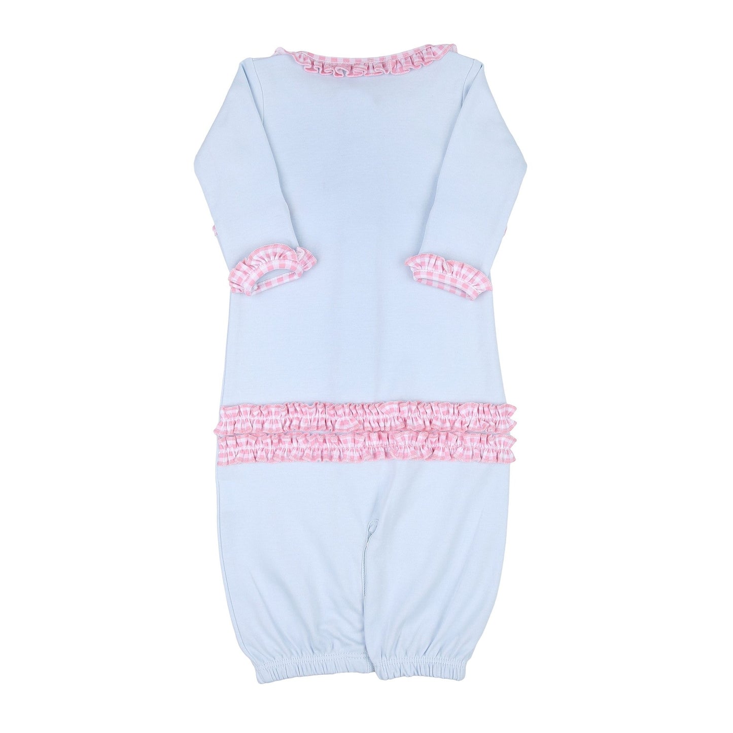 Sweet Cherry Applique Ruffle Converter - Magnolia BabyConverter Gown