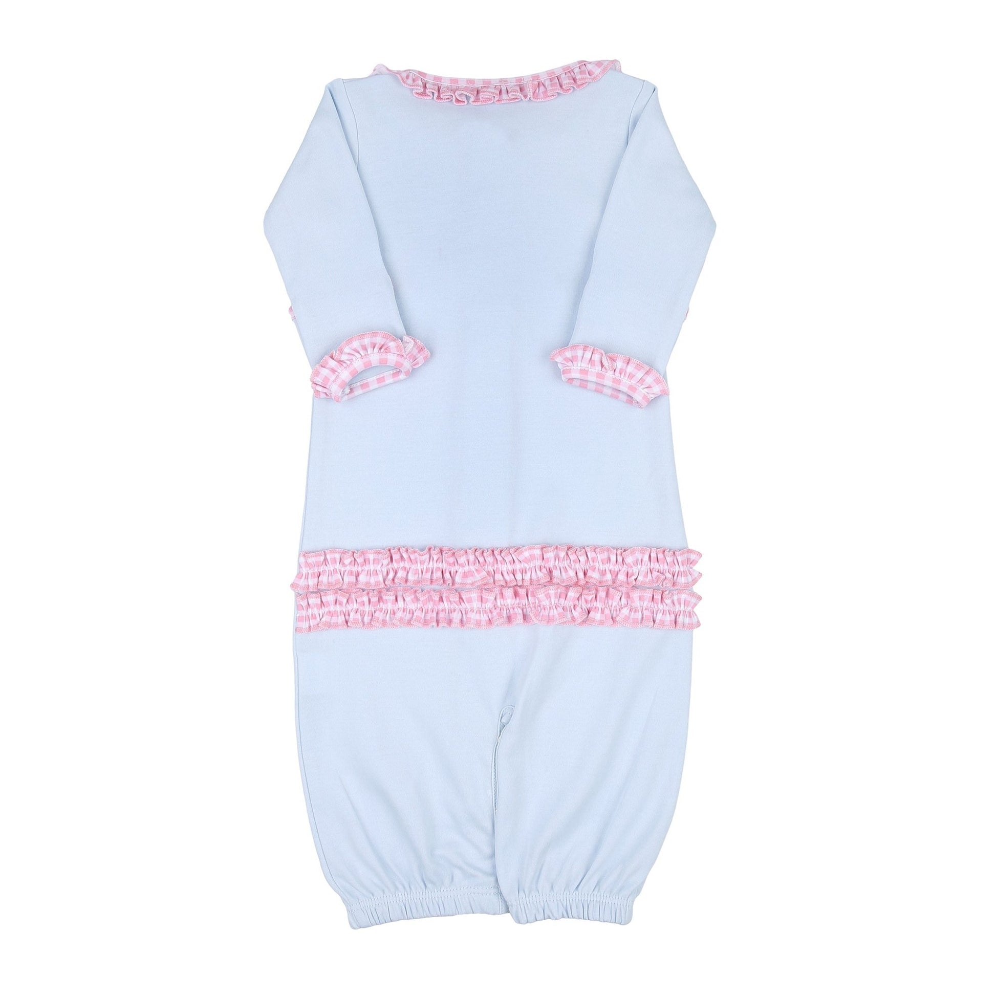 Sweet Cherry Applique Ruffle Converter - Magnolia BabyConverter Gown