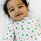 Magnolia Baby_Sweet Clover Print Zip Footie_1