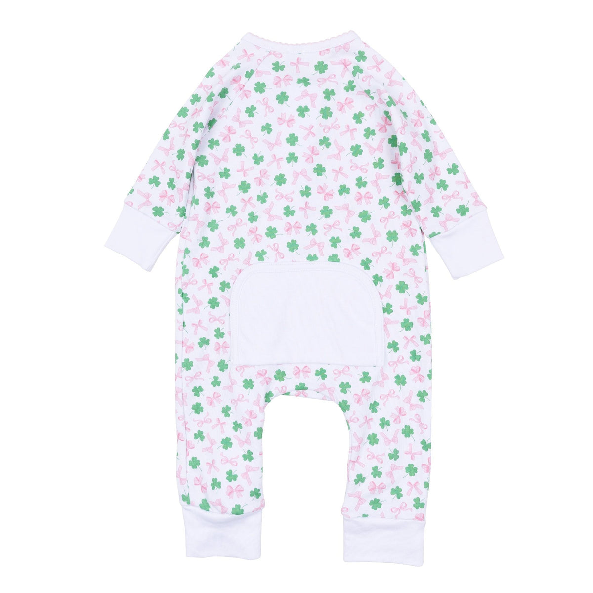 Magnolia Baby_Sweet Clover Print Zip Playsuit_3