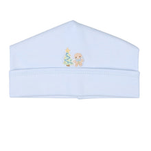  Sweet Gingerbread Blue Embroidered Hat - Magnolia BabyHat