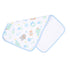 Sweet Gingerbread Blue Printed Burp Cloth - Magnolia BabyBurp Cloth