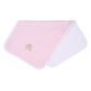 Sweet Gingerbread Pink Embroidered Burp Cloth - Magnolia BabyBurp Cloth
