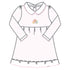 Sweet Gingerbread Pink Embroidered Collared Long Sleeve Toddler Dress - Magnolia BabyDress