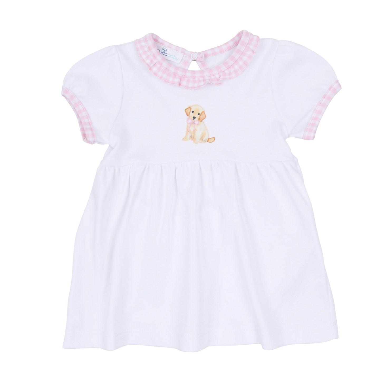 Sweet Golden Dress - Pink - Magnolia BabyDress