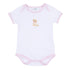 Sweet Golden Hand - Embroidered Bodysuit - Pink - Magnolia BabyBodysuit