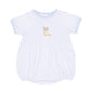 Sweet Golden Hand - Embroidered Boy Bubble - Magnolia BabyBubble