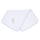Sweet Golden Hand - Embroidered Burp Cloth - Light Blue - Magnolia BabyBurp Cloth