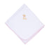 Sweet Golden Hand Embroidered Receiving Blanket - Pink - Magnolia BabyReceiving Blanket