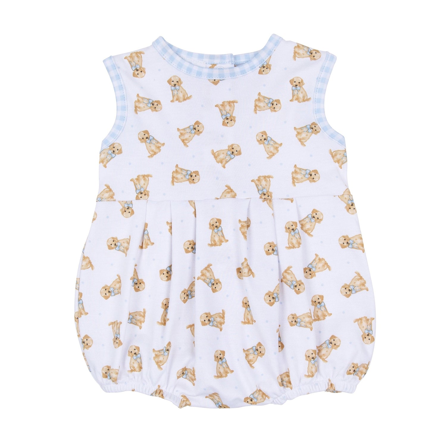 Sweet Golden Print Bubble - Light Blue - Magnolia BabyBubble