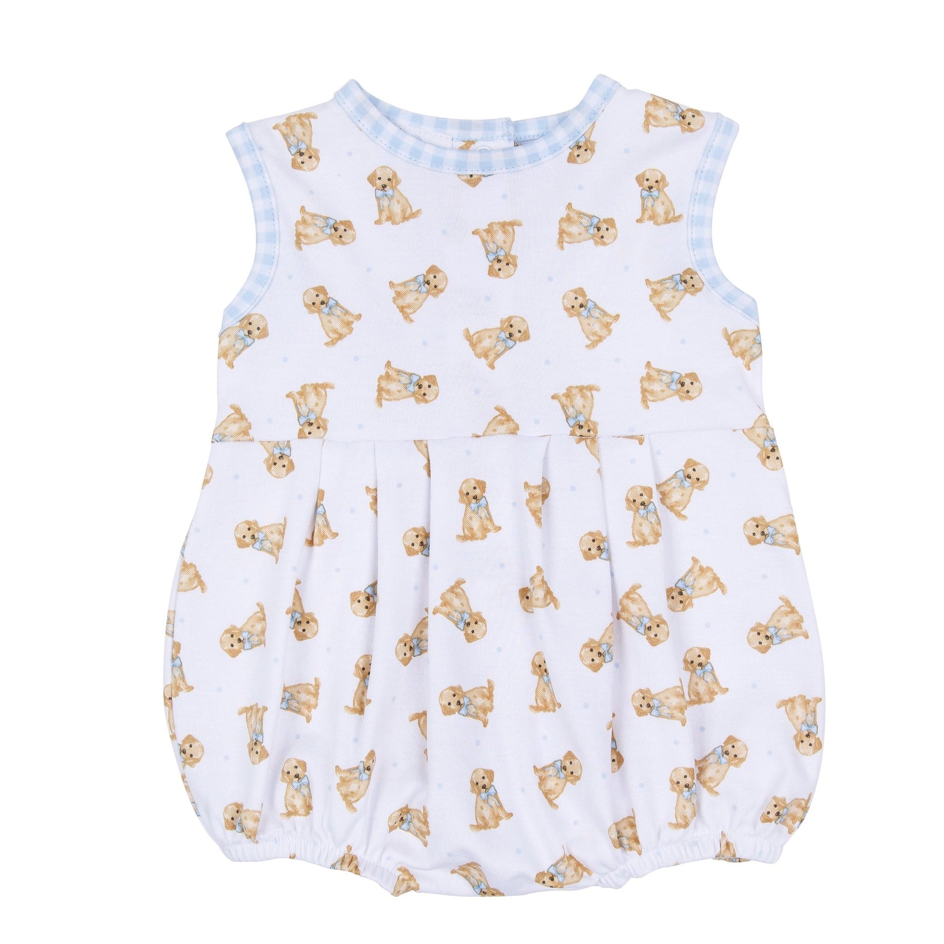 Sweet Golden Print Bubble - Light Blue - Magnolia BabyBubble