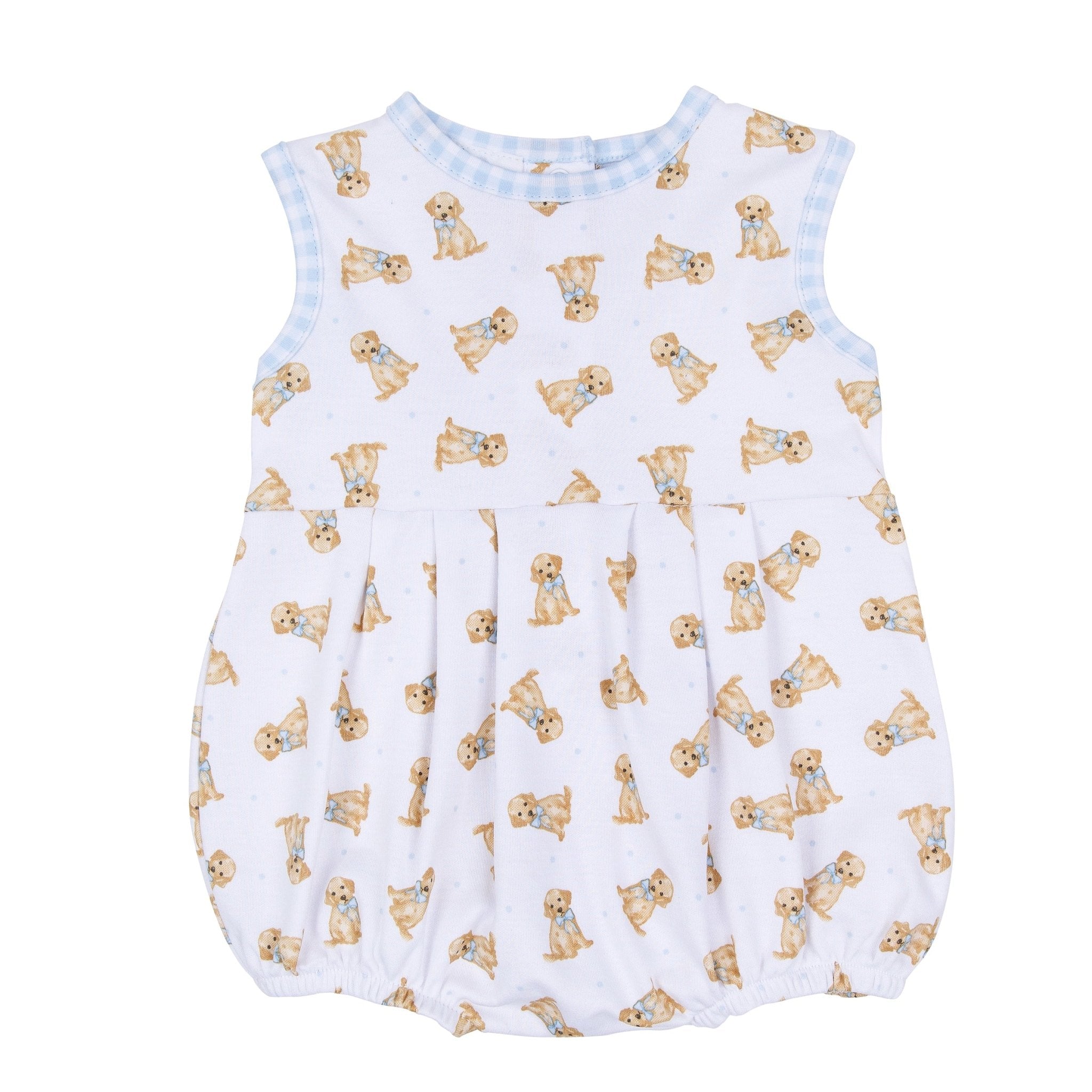 Sweet Golden Print Bubble - Light Blue - Magnolia BabyBubble