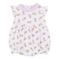 Sweet Golden Print Bubble - Pink - Magnolia BabyBubble