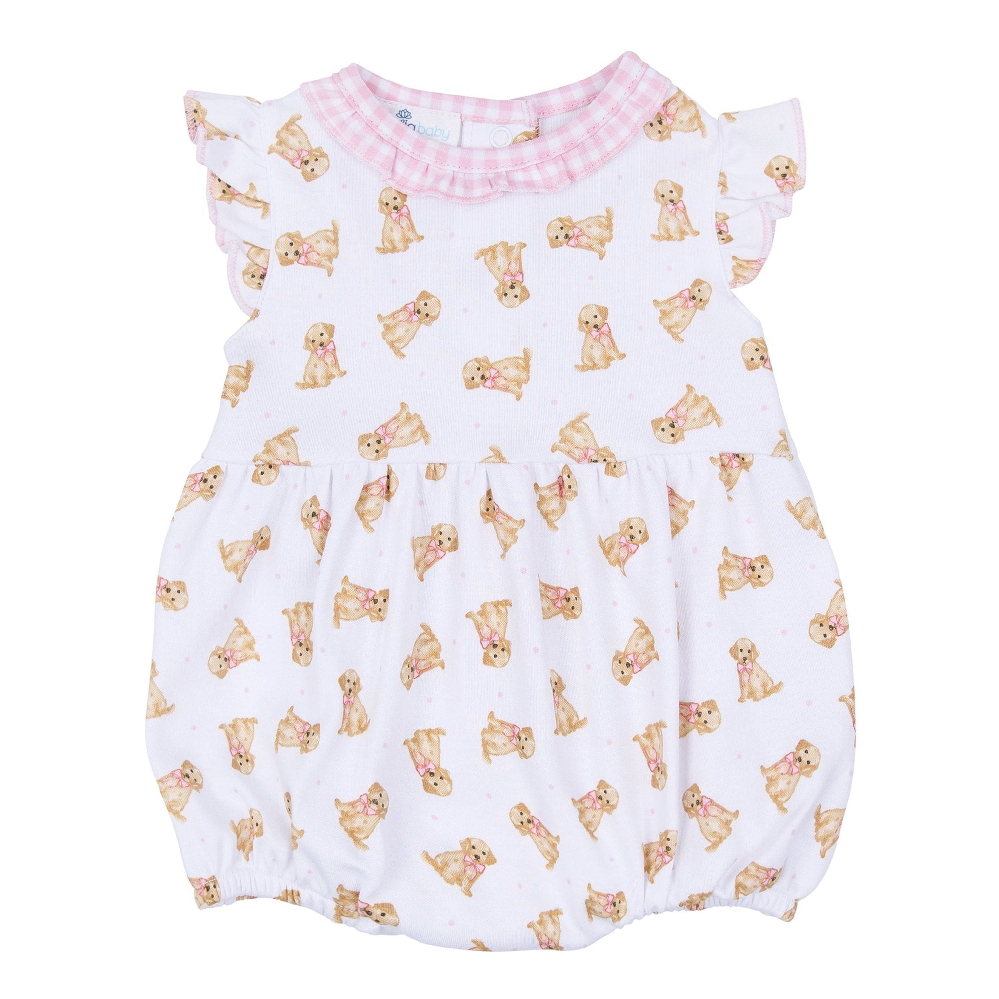 Sweet Golden Print Bubble - Pink - Magnolia BabyBubble