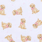 Sweet Golden Print Bubble - Pink - Magnolia BabyBubble