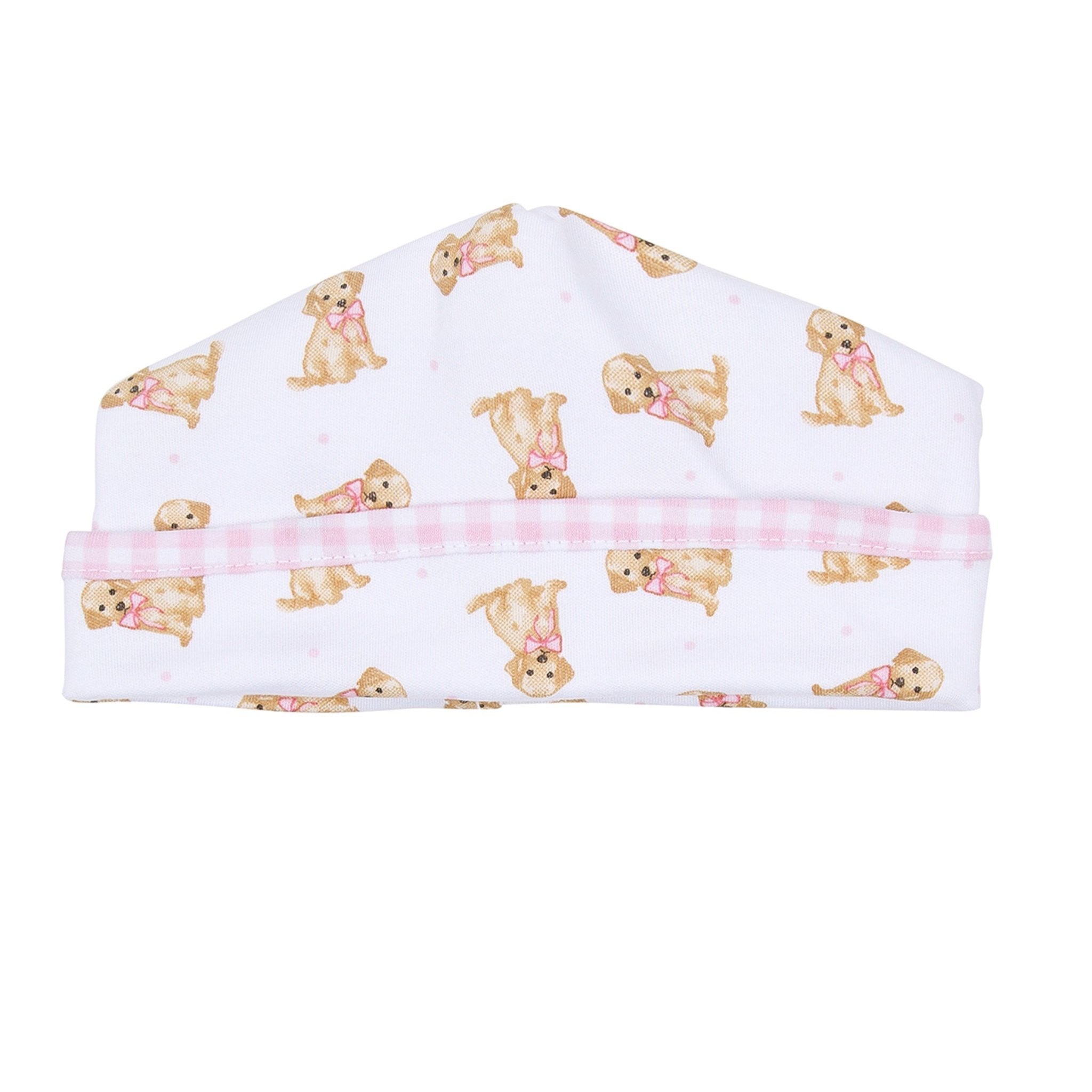 Sweet Golden Print Hat - Pink - Magnolia BabyHat